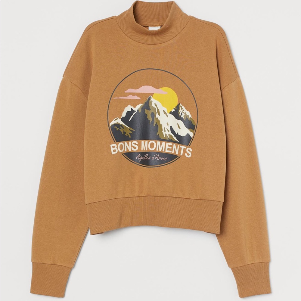 H&M Mock Turtleneck Sweatshirt